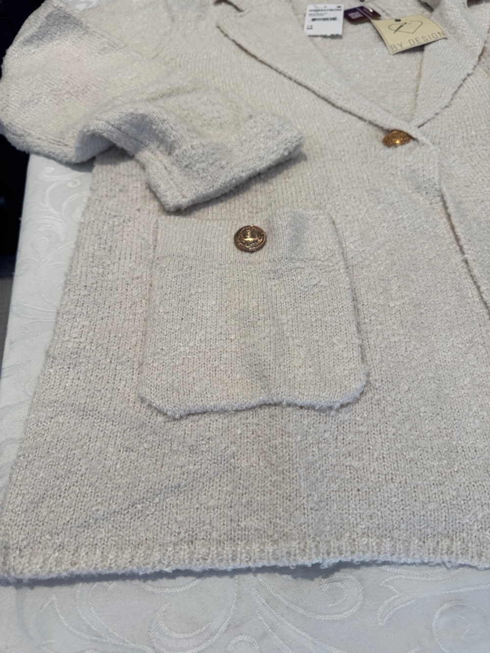 By Design Knit Cardigan. Ladies 1X - Picture 10 of 15